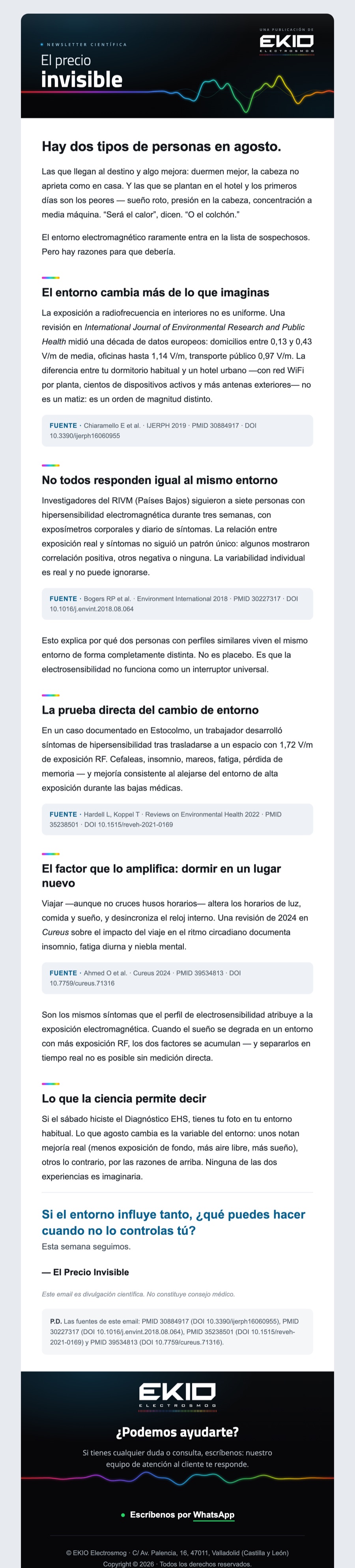 Newsletter completo El precio invisible